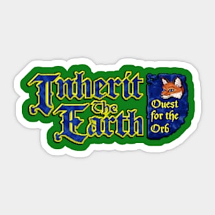 Inherit the Earth - Quest for the Orb Sticker